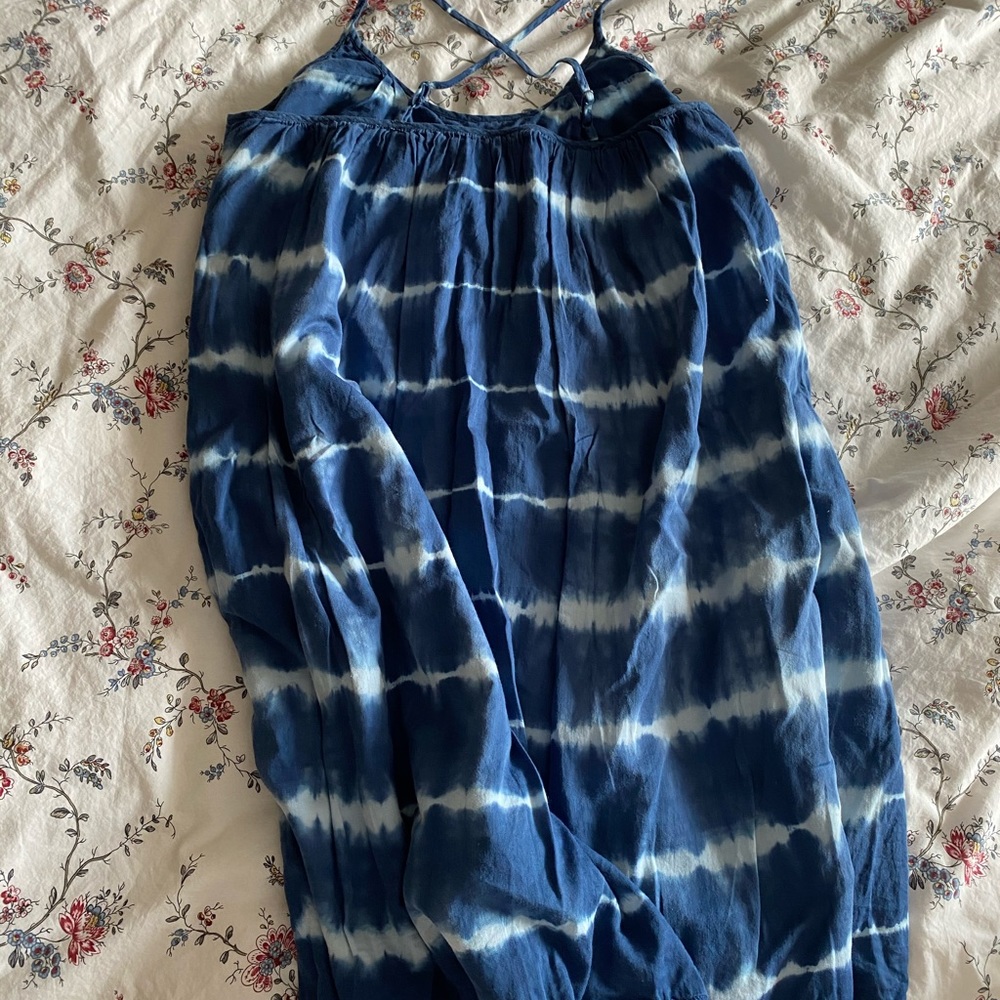Madewell tie dye dress with pockets